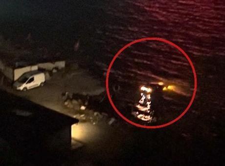 Sarıyer'de Otomobil Denize Düştü: Şaşırtan İhbar Detayları