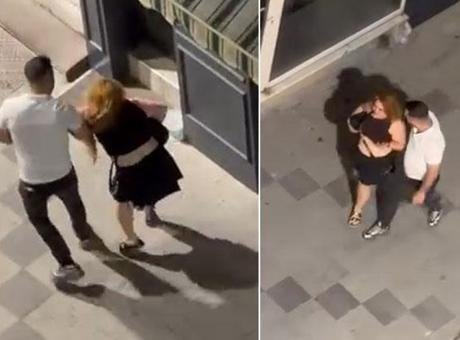 İstanbul'da Genç Kadın Zorla Götürülmeye Çalışıldı: O Anlar Kamerada