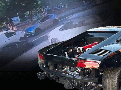 İstanbul'da Lüks Araç Kazası: Tamirci Kaçtı, Ceza Yağdı