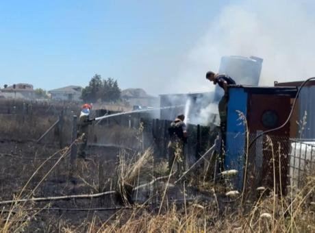 Silivri'de Yangın Korkuttu: Hobi Bahçeleri Kül Oldu