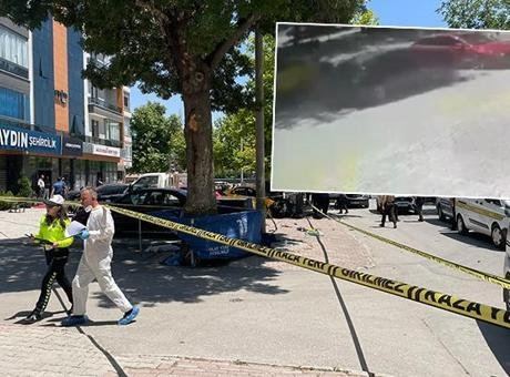 Anne-kızın feci kazası: Güvenlik kameraları olayı kaydetti