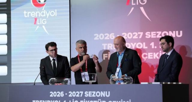 Trendyol 1. Lig 2026-2027 Sezonu Fikstürü Açıklandı