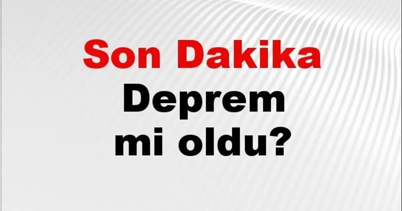 Elazığ'da Deprem Gerçeği: Son Durum ve Detaylar