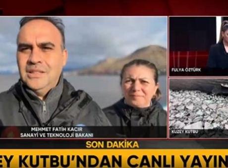 Kuzey Kutbu'ndan Canlı Yayın: Bakan Kacır'ın Bilimsel Mesajları