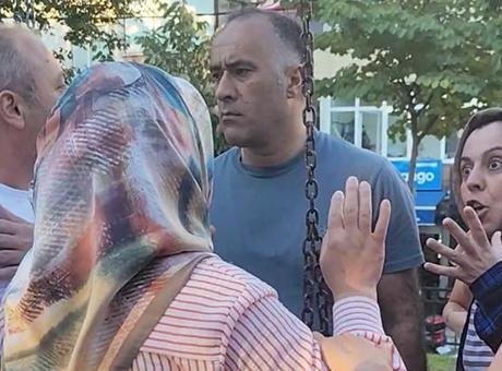 Merkez Mahallesi'nde Parkta Yaşanan Kavga Gözler Önünde Gelişti