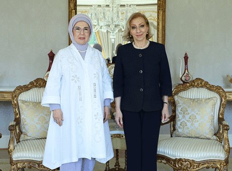 Emine Erdoğan, Lübnan Başbakanı'nın Eşi ile İstanbul'da Buluştu