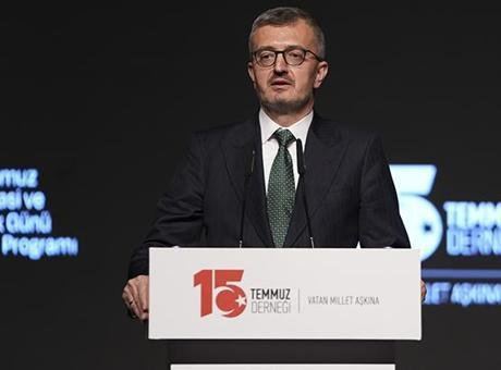 İletişim Başkanı Duran, 15 Temmuz'un Anma Programında Konuştu