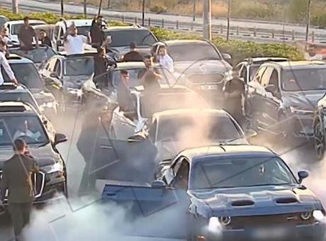 Düğün Konvoyu Kural Tanımadı: 695 Bin TL Ceza Kesildi