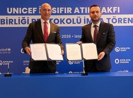 Sıfır Atık Vakfı ve UNICEF Türkiye'den Çocuklar için Önemli İşbirliği