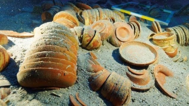 2100 Yıllık Lüks Yemek Takımları Antalya'da Ortaya Çıktı