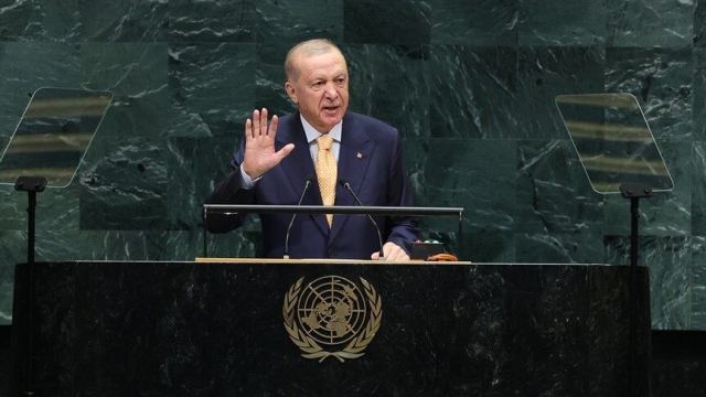 Filistin BM Temsilciliği, Erdoğan'ın BM Konuşmasını Paylaştı