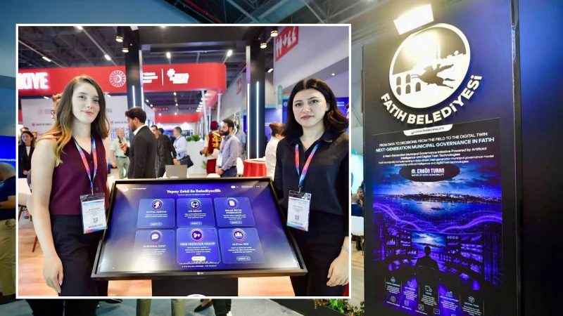 Fatih Belediyesi yapay zekâ projelerini GITEX AI Türkiye 2026’da tanıttı