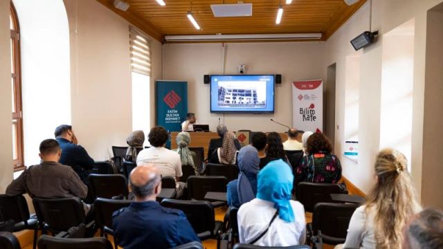 Fatih Sultan Mehmet Vakıf Üniversitesi'nde Gazze İçin Bilim Kafe programı