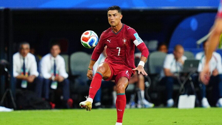 Cristiano Ronaldo, Portekiz Milli Takımı'nın kadrosunda yer aldı
