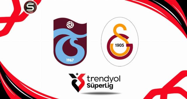 Trabzonspor - Galatasaray maçı Papara Park'ta başlıyor