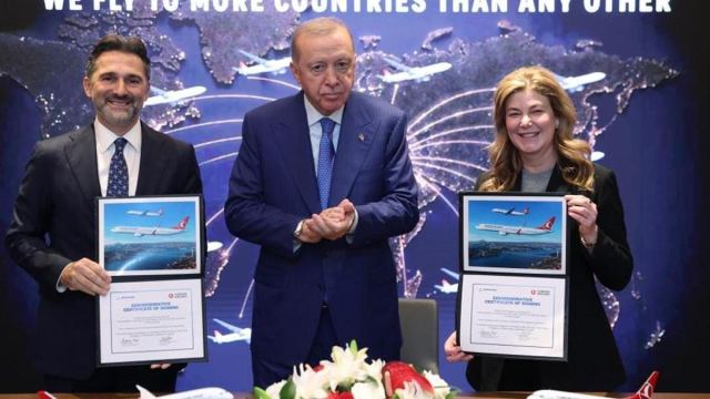 Türk Hava Yolları, Boeing'den 150 uçak satın aldı