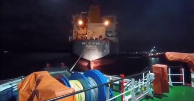 Çanakkale Boğazı'nda Baltic Star Tankerinde Arıza Yaşandı