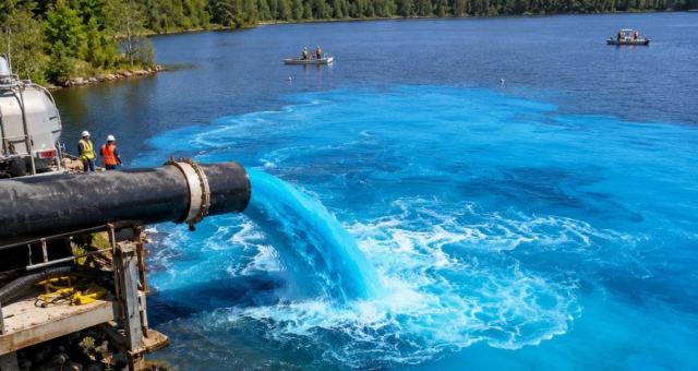 Peter Lake'te alglerin tepkisini araştırmak için deney yapıldı