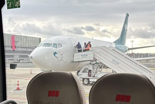 İstanbul Havalimanı'nda Caspian Airlines uçağına haciz uygulandı