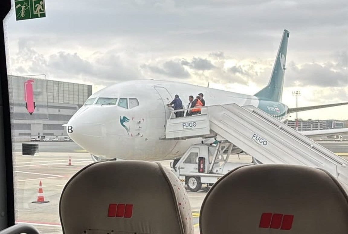İstanbul Havalimanı'nda Caspian Airlines uçağına haciz uygulandı