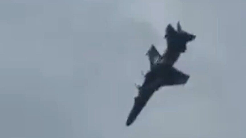 Galler'de T2 Hawk Eğitim Uçağı Düştü