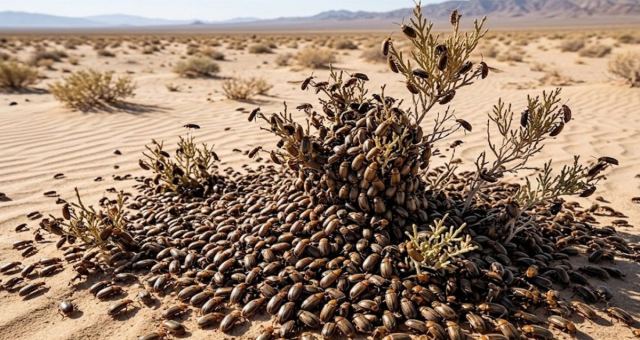 Tamarisk Ağaçlarıyla Mücadelede 1300 Böcek Salındı