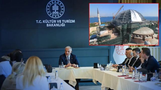 Kültür ve Turizm Bakanı Ersoy, Ayasofya Altında 9 Km'lik Tünel Duyurdu
