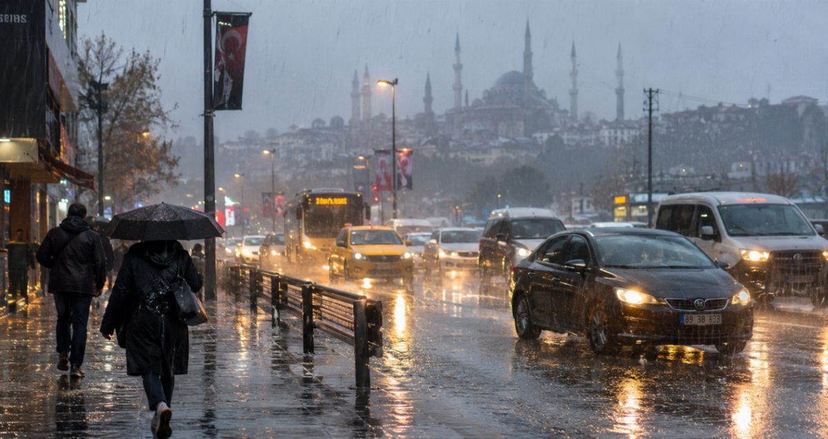 İstanbul için fırtına ve sağanak uyarısı: Yağış pazar gününe kadar sürecek