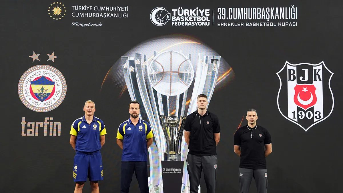 Fenerbahçe Tarfin ile Beşiktaş Cumhurbaşkanlığı Kupası'nda karşılaşıyor