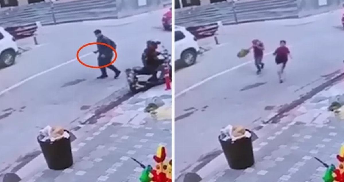Zeytinburnu'nda bıçaklı saldırgan ilkokul öğrencilerini kovaladı