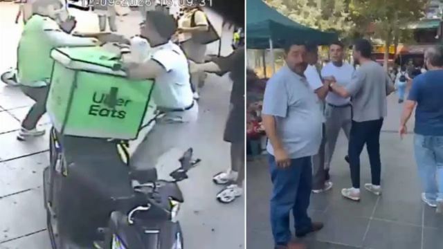 Bakırköy'de Motokuryeye Yumruklu Saldırı Gerçekleşti