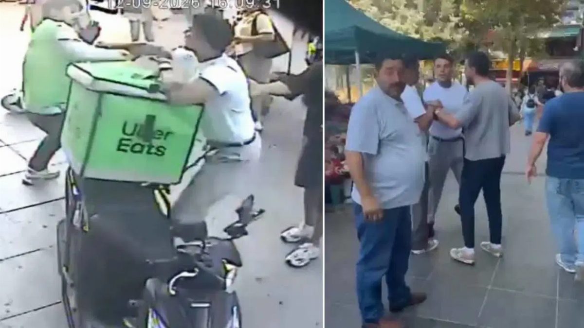 Bakırköy'de Motokuryeye Yumruklu Saldırı Gerçekleşti