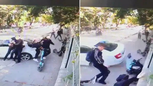 Selimiye Mahallesi'nde otomobil kazasında 4 öğrenci yaralandı