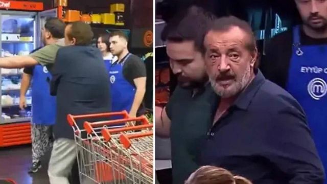 MasterChef'te Emre'nin Boğazına Yemek Kaçtı, Mehmet Şef Müdahale Etti