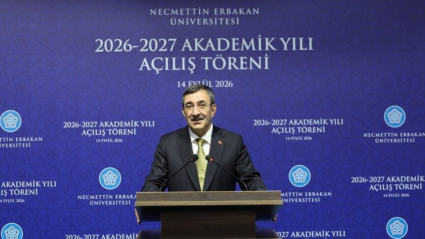 Cumhurbaşkanı Yardımcısı Yılmaz, Gazze'deki zulümlere karşı üniversiteleri selamladı