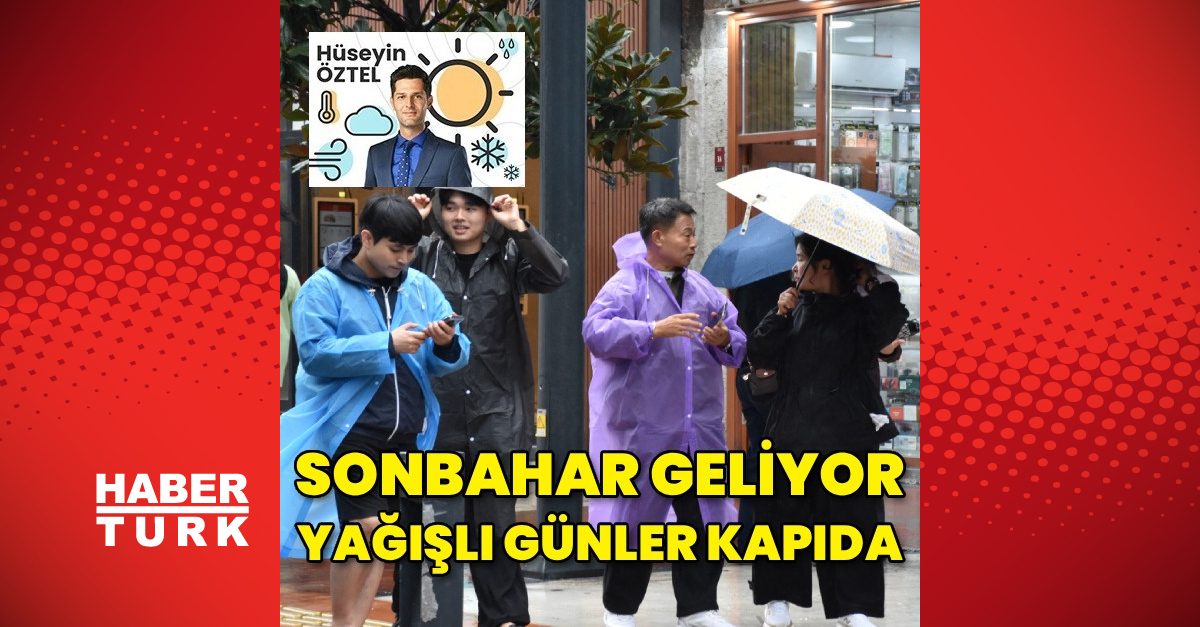 İstanbul'da Sonbahar Yağışları Başlıyor