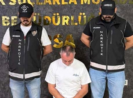 Uluslararası Uyuşturucu Kaçakçısı Bursa'da Yakalandı
