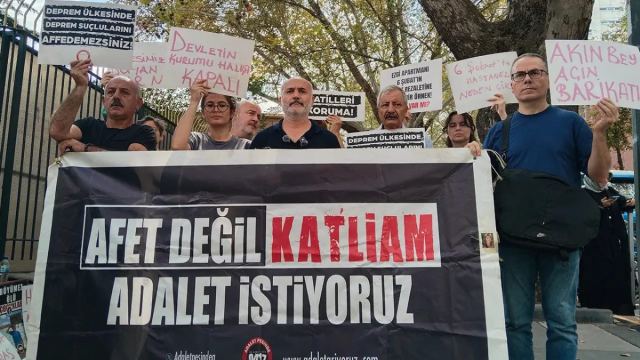Adalet Peşinde Aileleri Platformu, Adalet Bakanlığı önünde protesto düzenledi