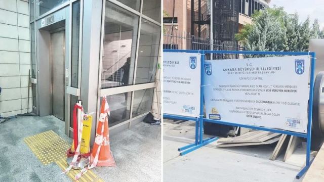 Ankara'da Büyükşehir Belediyesi hizmetleri aksıyor