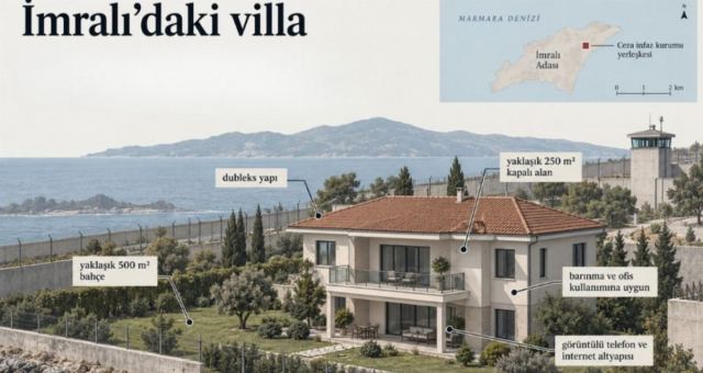 Öcalan’a yapılan villa, şehit ailelerini üzüyor