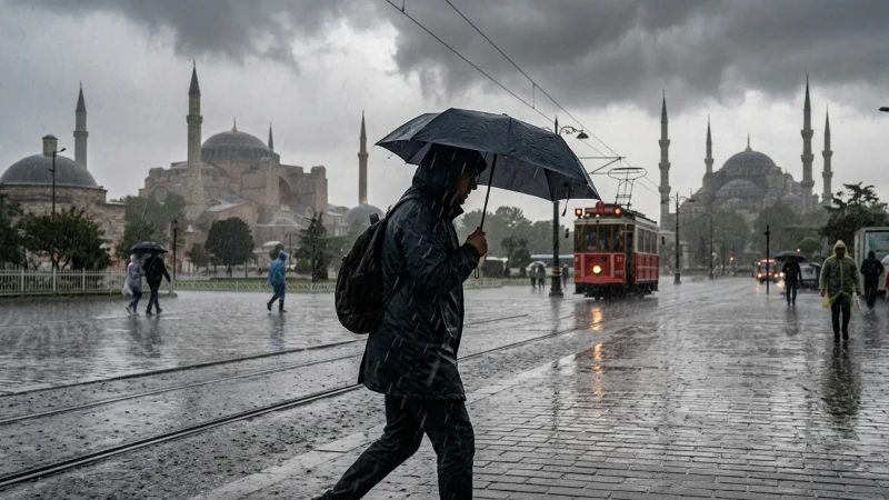 İstanbul'da Hava Durumu: Sıcaklık Yükselecek, Yağışlar Geliyor