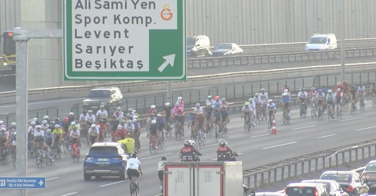Beykoz'da L’Étape Türkiye nedeniyle yollar trafiğe kapatıldı