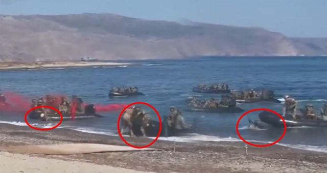 Yunanistan’ın Tatbikatında Askerler Zor Anlar Yaşadı