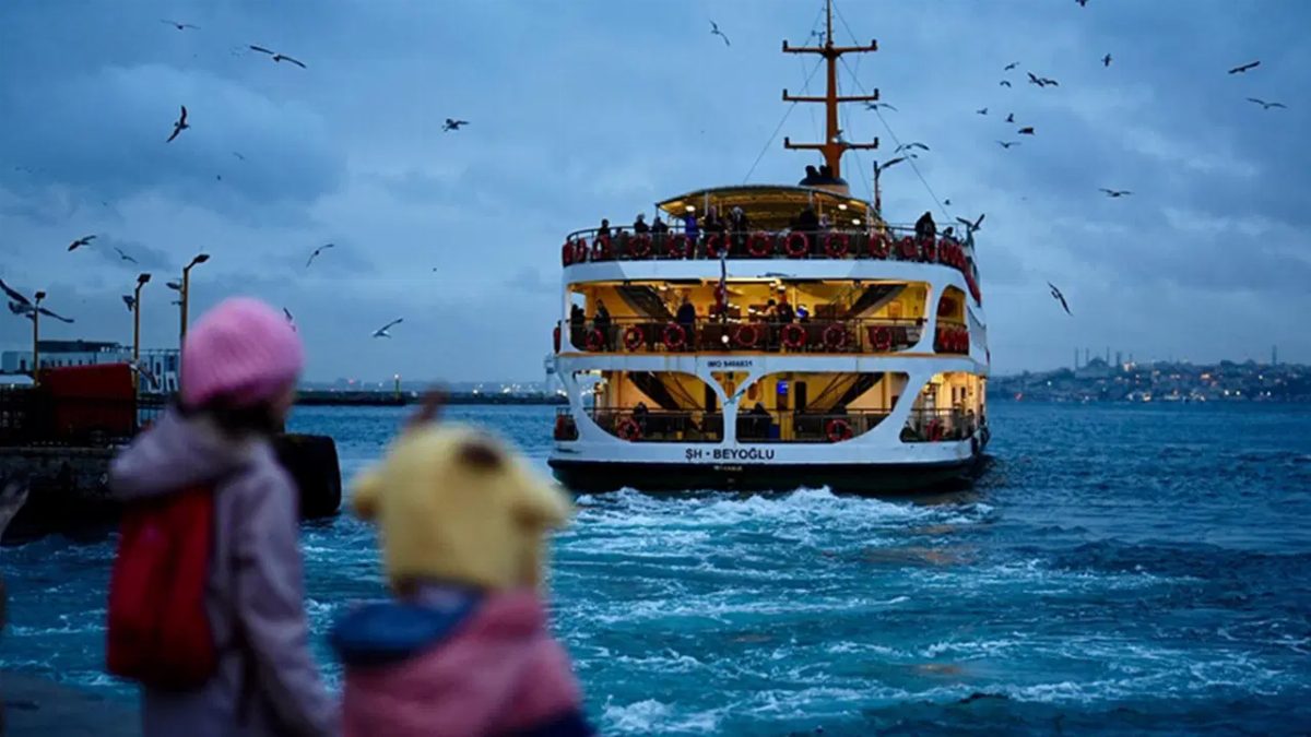İstanbul'da Vapur Seferleri İptal Edilmedi