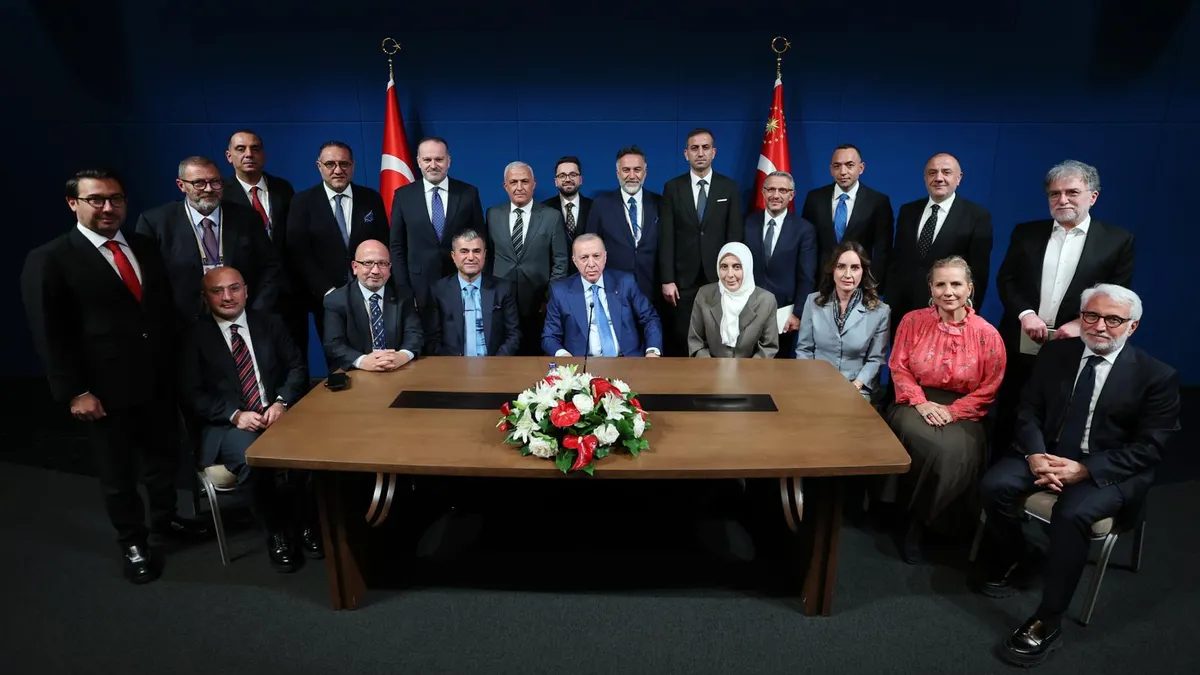Başkan Erdoğan, Türk ekonomisinde risk olmadığını açıkladı