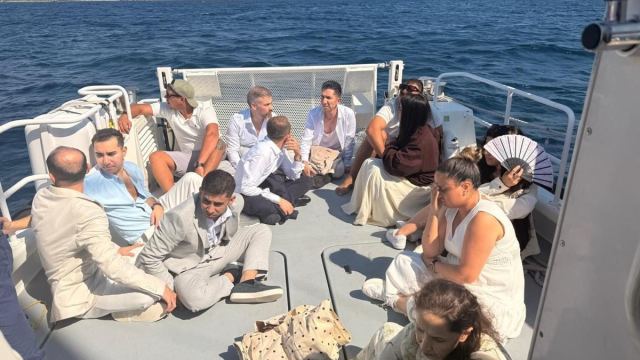 Muğla'da Yelkenlide Düzensiz Göçmenler Yakalandı
