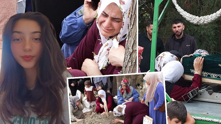 İstanbul'daki kazada hayatını kaybeden Yüsra Seraç toprağa verildi