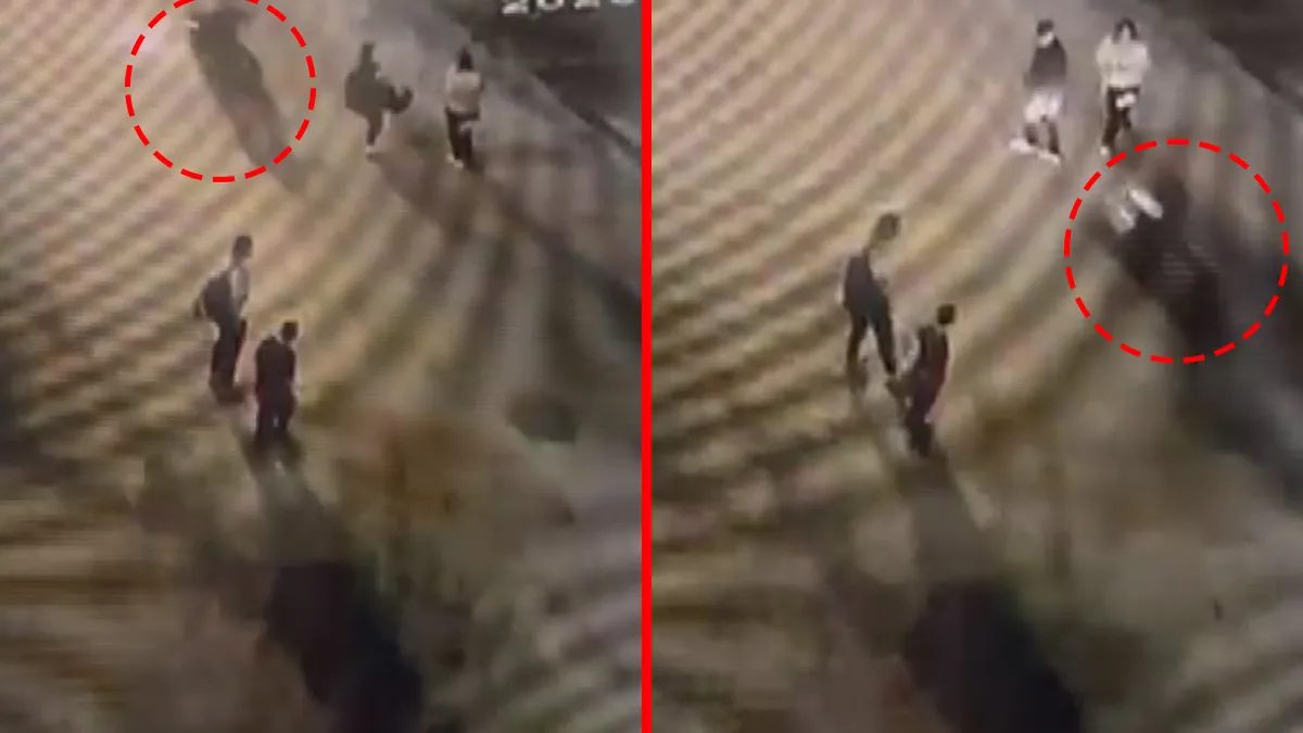 Başakşehir'de motosiklet çarpan baba hastanelik oldu