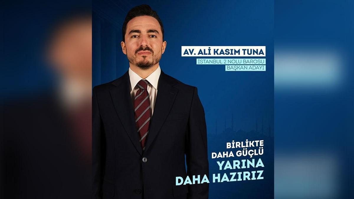 Ali Kasım Tuna, Türkiye’nin en genç baro başkanı adayı oldu
