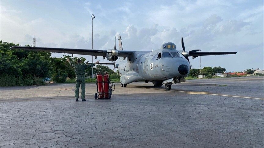 Türk Deniz Kuvvetleri Senegal Hava Sahasında Uçuş Gerçekleştirdi